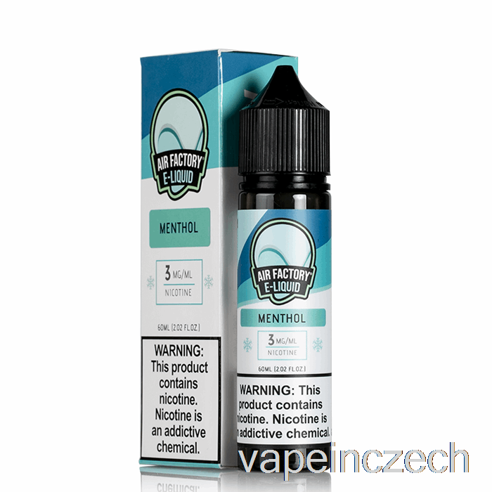 Mentol - Air Factory E-liquid - 60ml 6mg Vape Bez Nikotinu